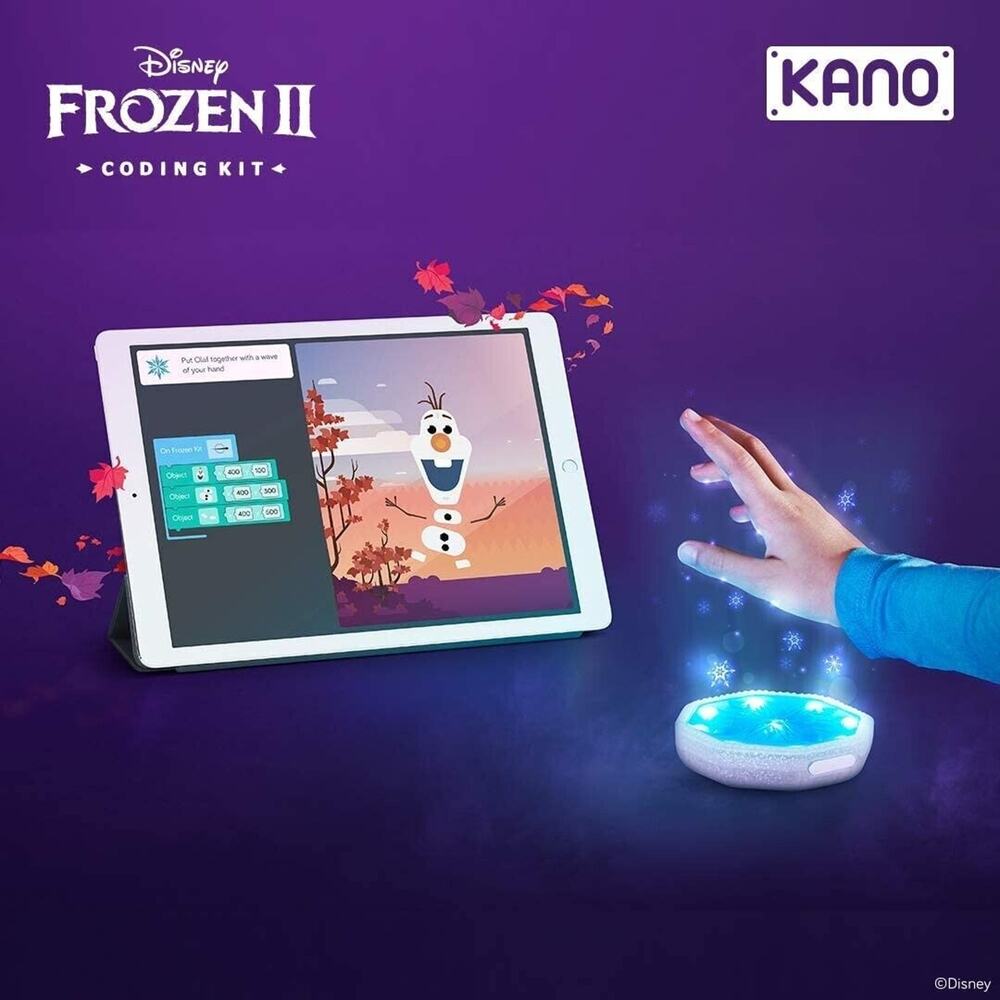Kano Kids Disney Frozen 2 Coding Kit STEM Learning Coding Toy for iOS PC Mac NEW